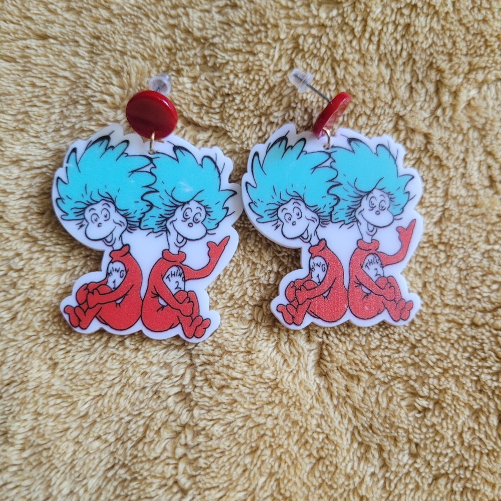 Dr. Seuss inspired Earrings